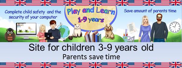 Site for children 3-9 years old