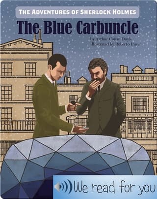 The blue carbuncle cover