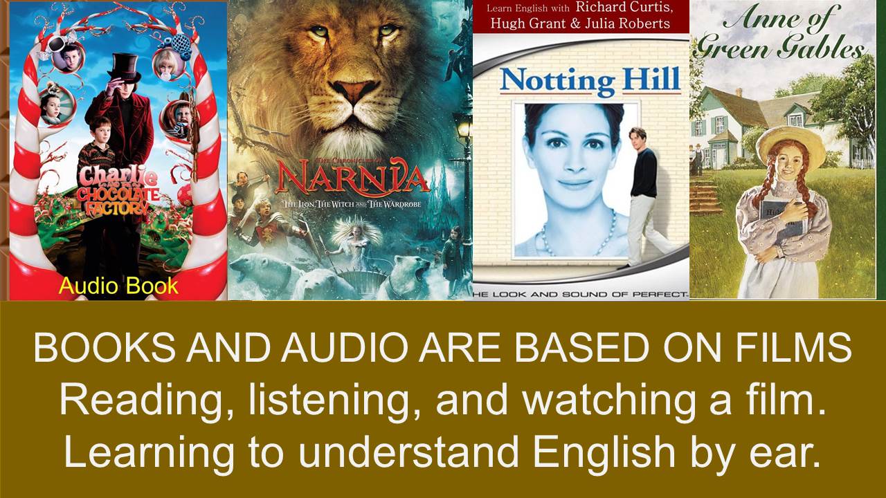 books and audio are based on films