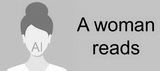 AI woman voice reading