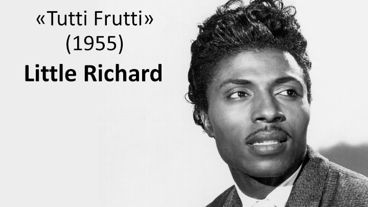 Little Richard - Tutti Frutti