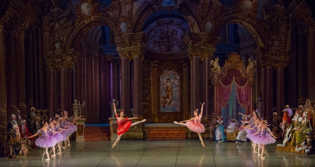 The Sleeping Beauty.  Fairies of good