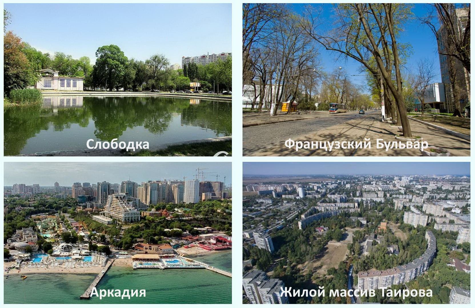 Районы Одессы