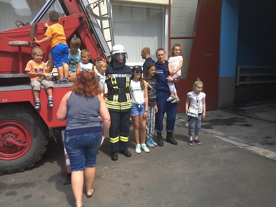 В пожарной части