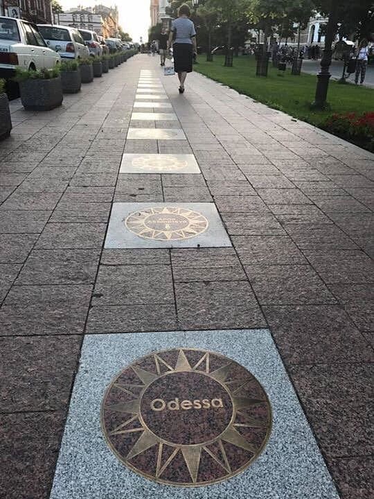 Аллея Звезд. Одесса
